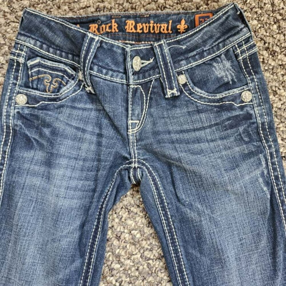 Rock Revival Women's Size 23 Debbie Boot Jeans